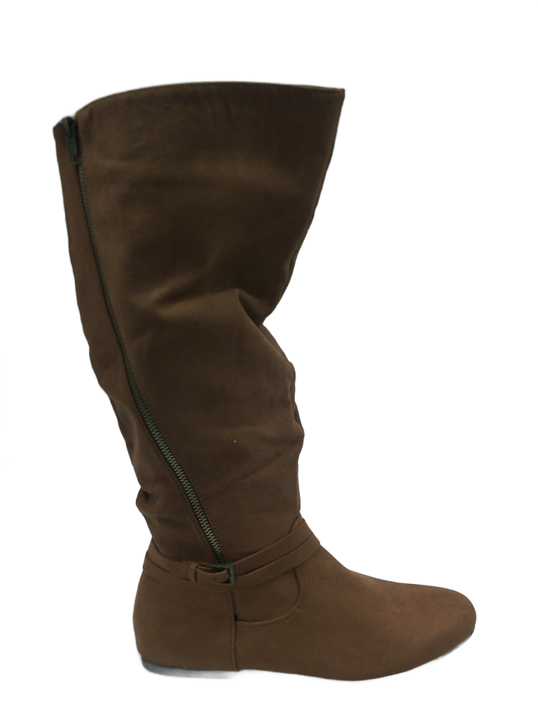 Women's Faux Suede Knee-High Boots| Size 9