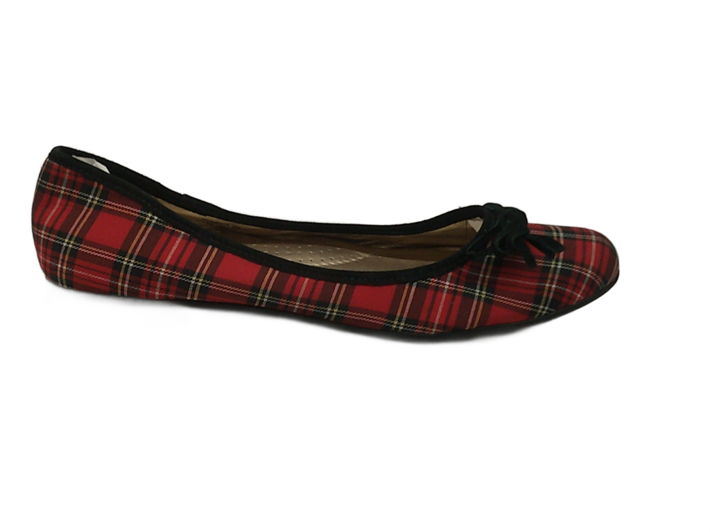 L.L. Bean tartan plaid ballet flats | Size 9