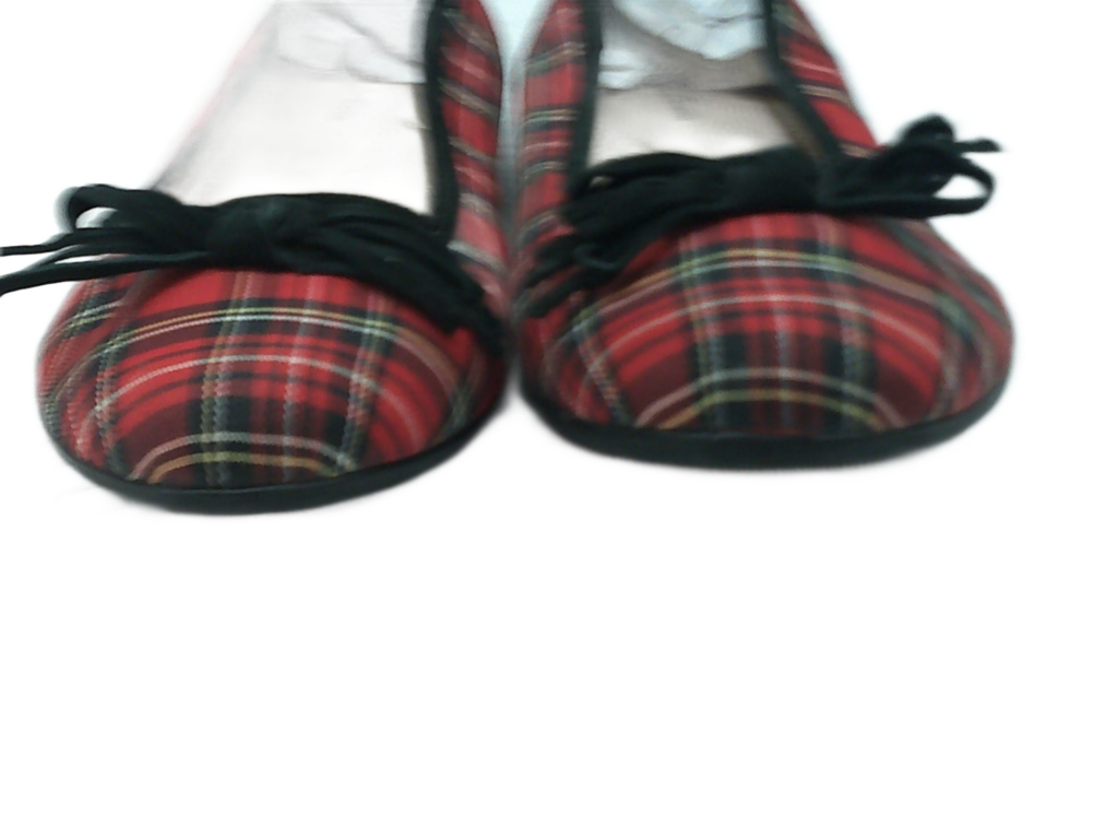 L.L. Bean tartan plaid ballet flats | Size 9