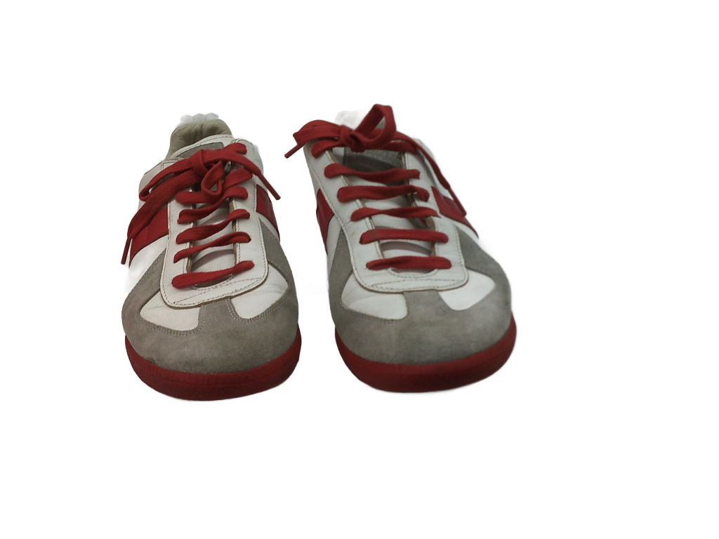 Maison Margiela 22 Replica Low 'White Red' Sneaker | Size 42