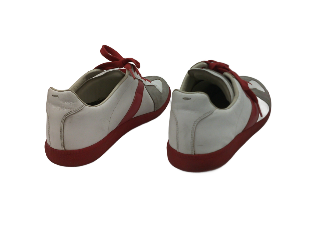 Maison Margiela 22 Replica Low 'White Red' Sneaker | Size 42