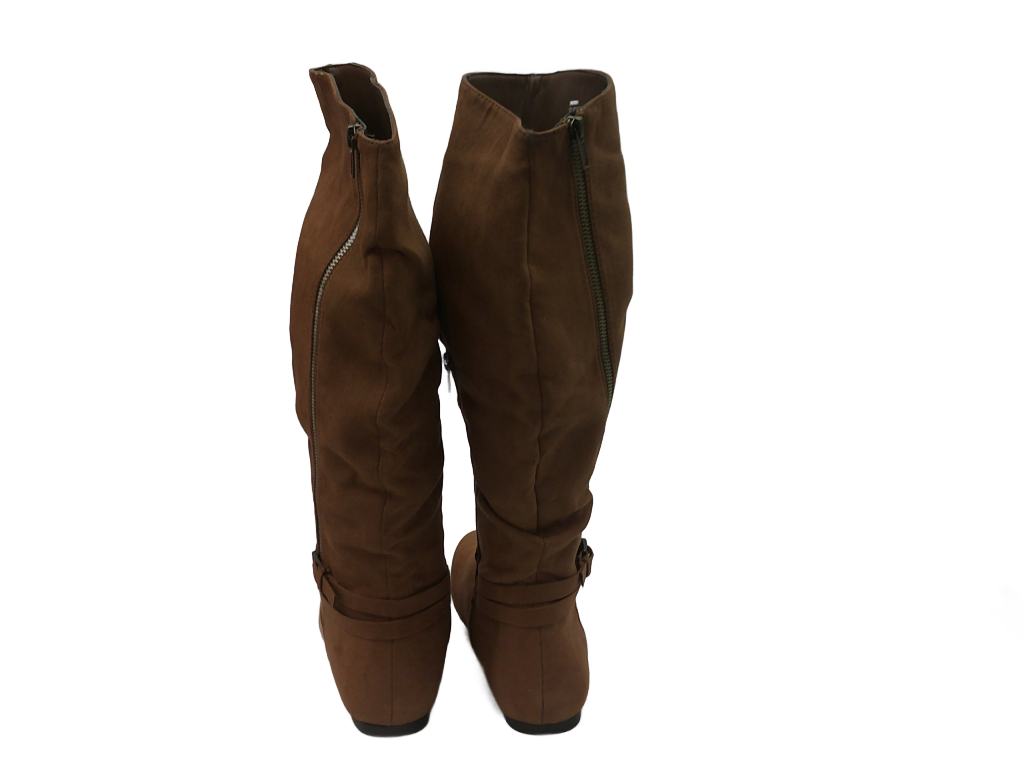 Women's Faux Suede Knee-High Boots| Size 9