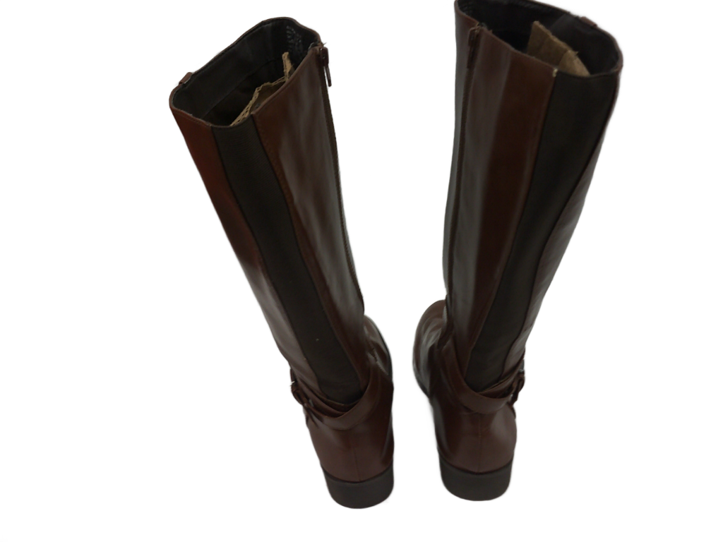 American Eagle by Payless Masie Cognac Knee High Riding Boots | Size 10