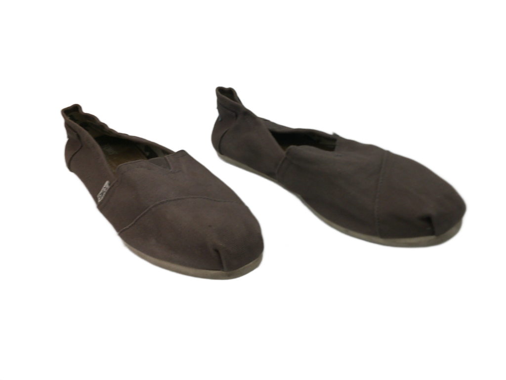 TOMS Alpargata Classic Ash Canvas Flats | Size 9