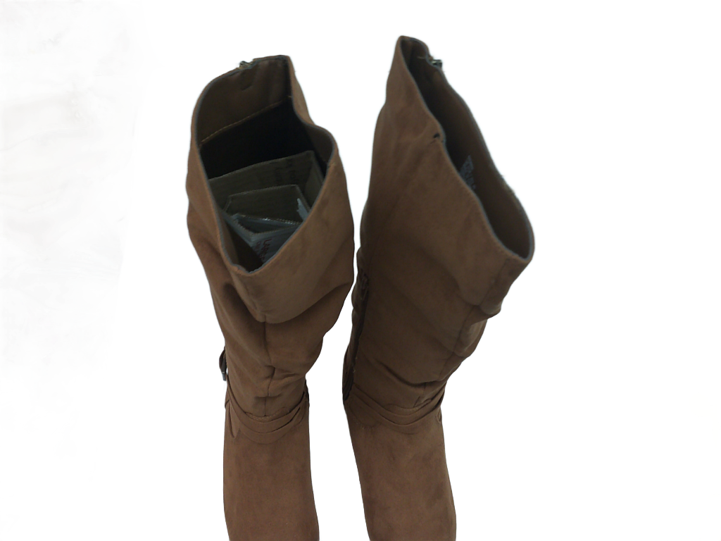 Women's Faux Suede Knee-High Boots| Size 9
