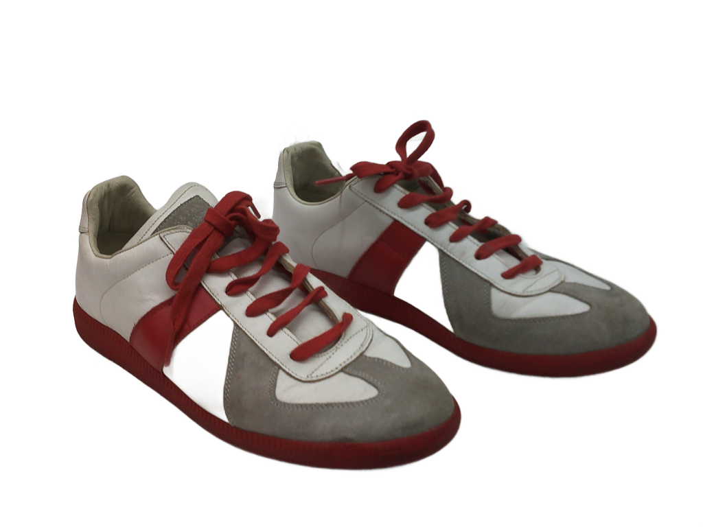 Maison Margiela 22 Replica Low 'White Red' Sneaker | Size 42