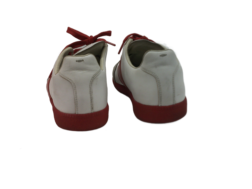 Maison Margiela 22 Replica Low 'White Red' Sneaker | Size 42
