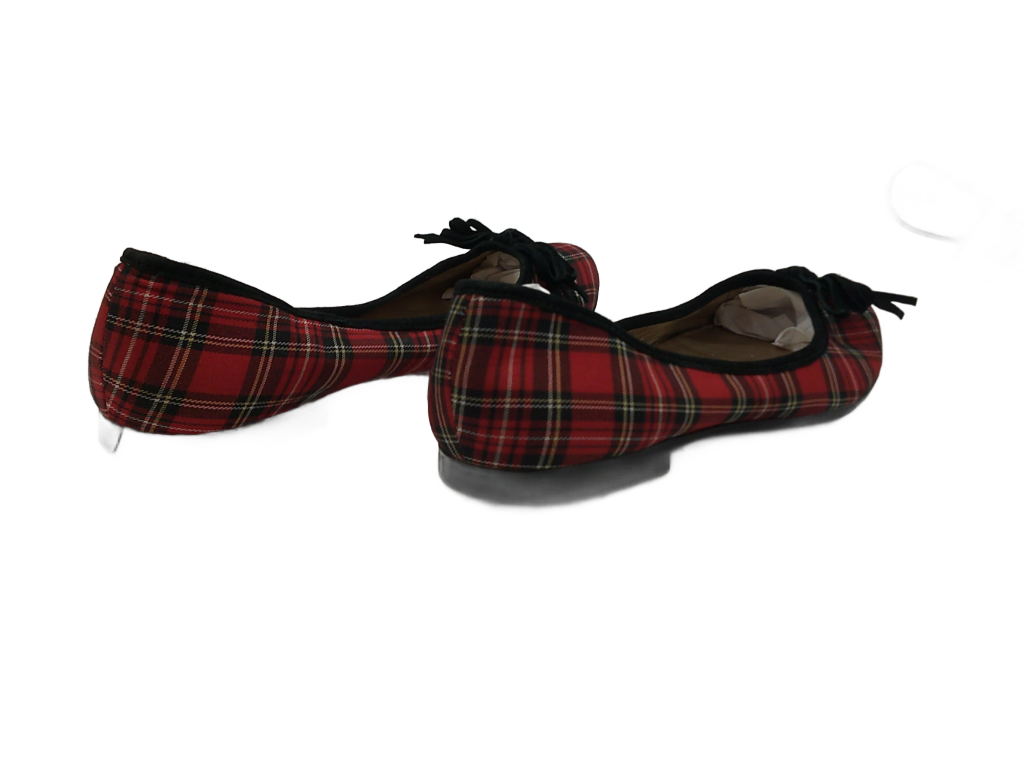 L.L. Bean tartan plaid ballet flats | Size 9