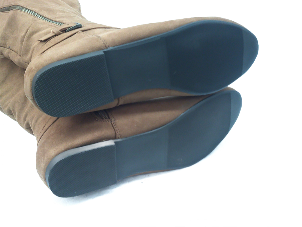 Women's Faux Suede Knee-High Boots| Size 9