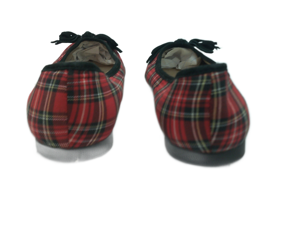 L.L. Bean tartan plaid ballet flats | Size 9