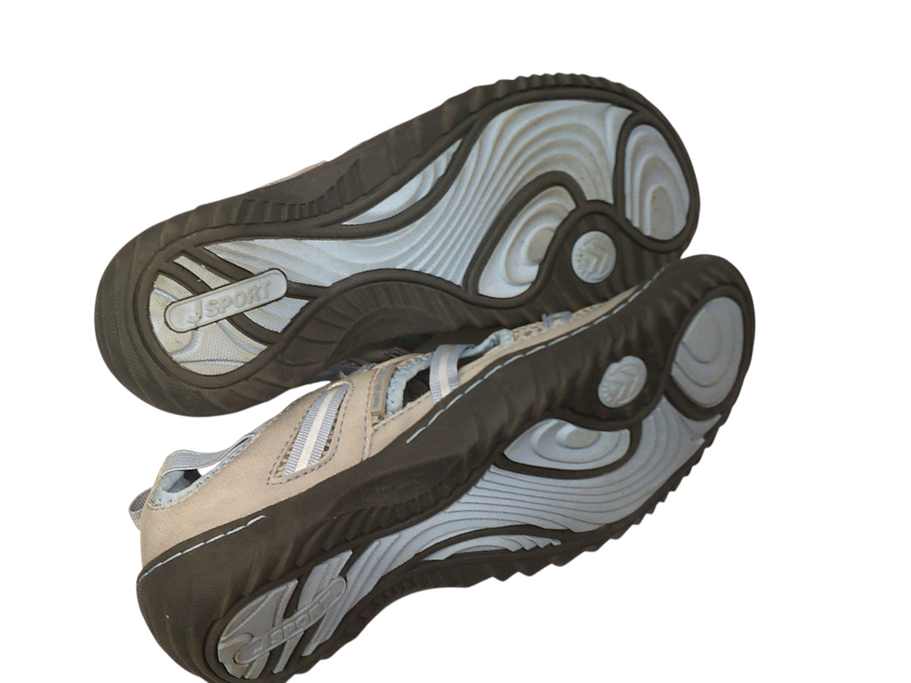Jsport by Jambu Bleeker Fisherman sandal Light Grey/Stone Blue | Size 7