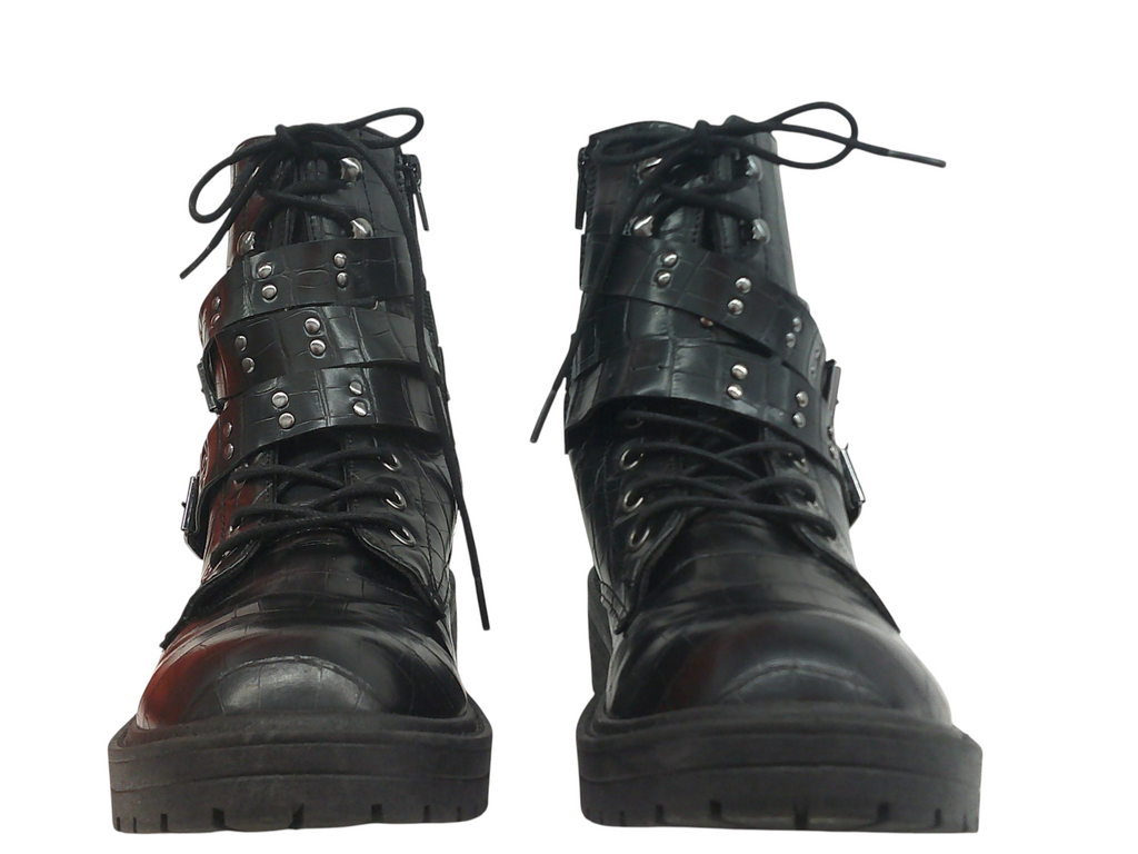 Madden Girl  Hayley Combat Boots | Size 7.5