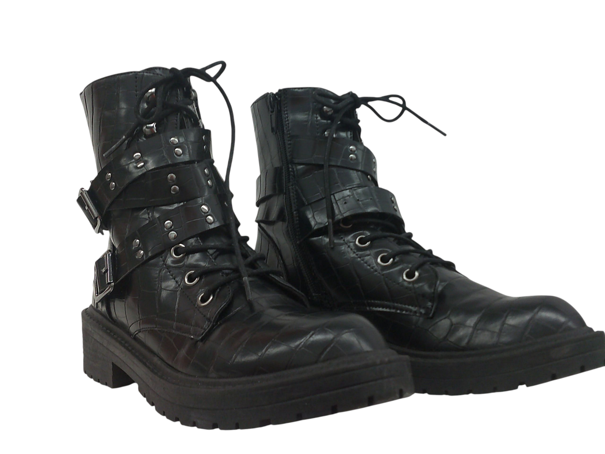 Madden Girl  Hayley Combat Boots | Size 7.5