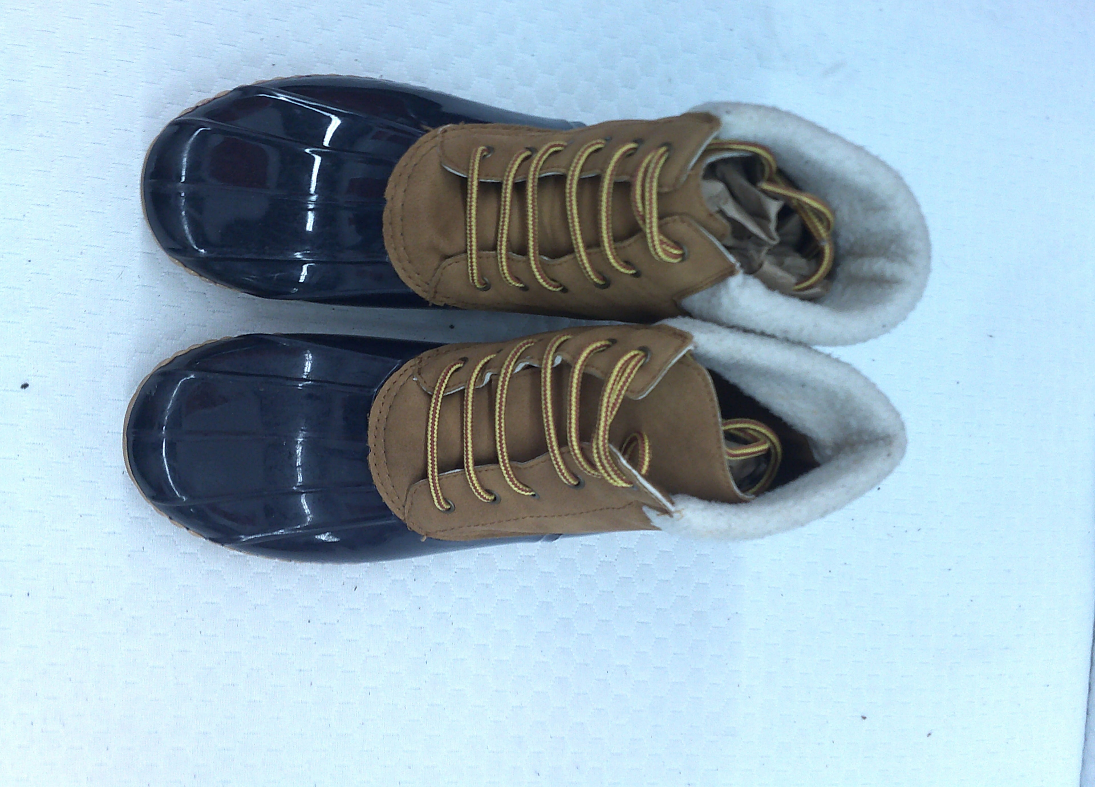 Women's Classic Faux-Shearling Duck Boots |Size 8