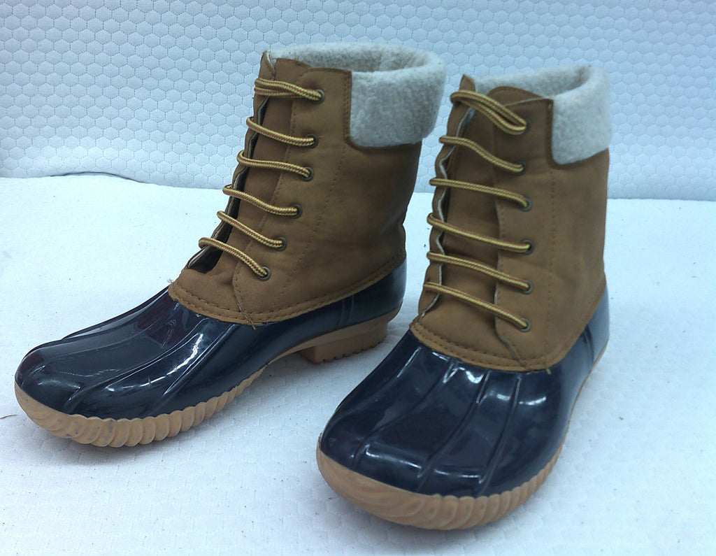 Women's Classic Faux-Shearling Duck Boots |Size 8
