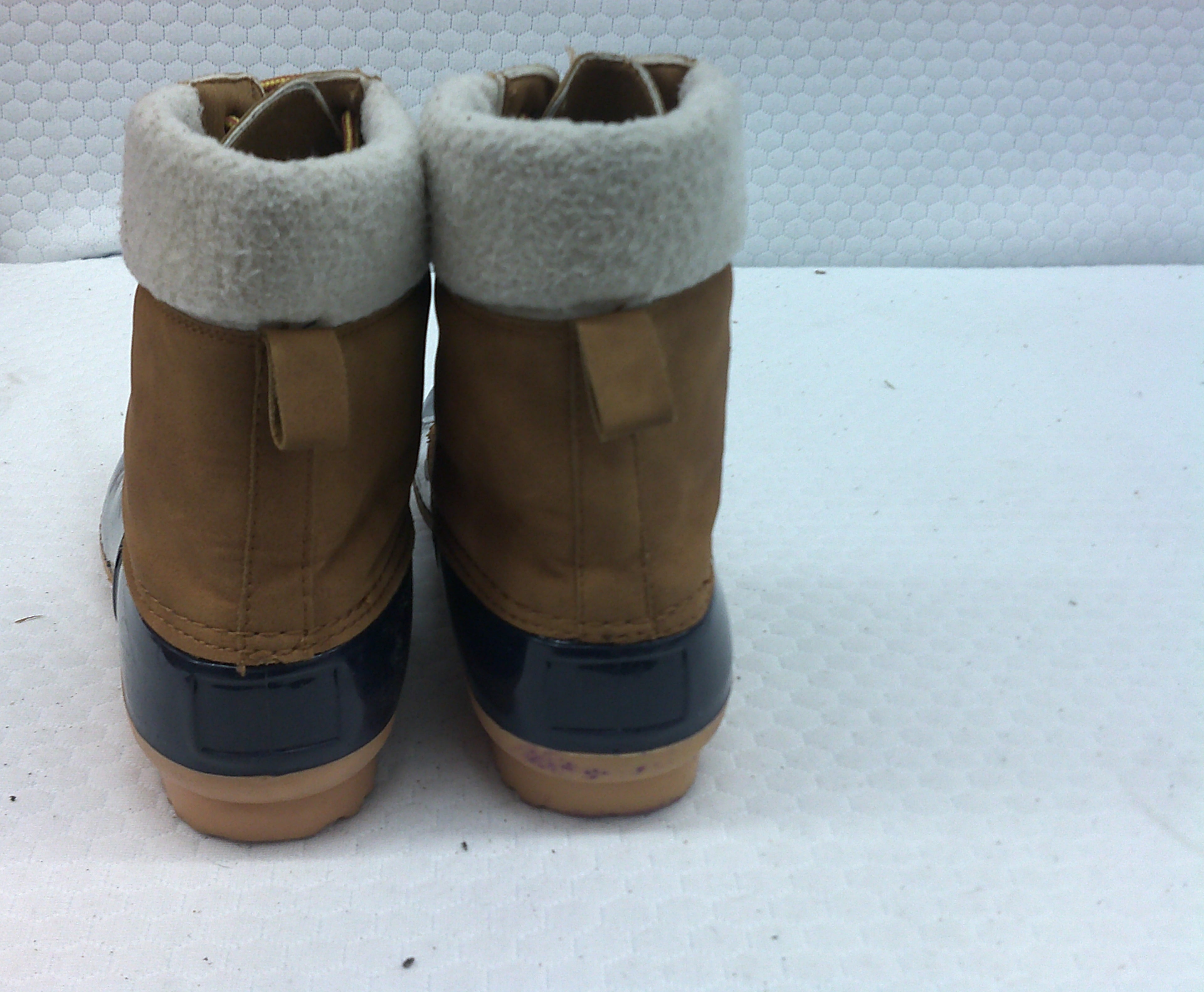 Women's Classic Faux-Shearling Duck Boots |Size 8