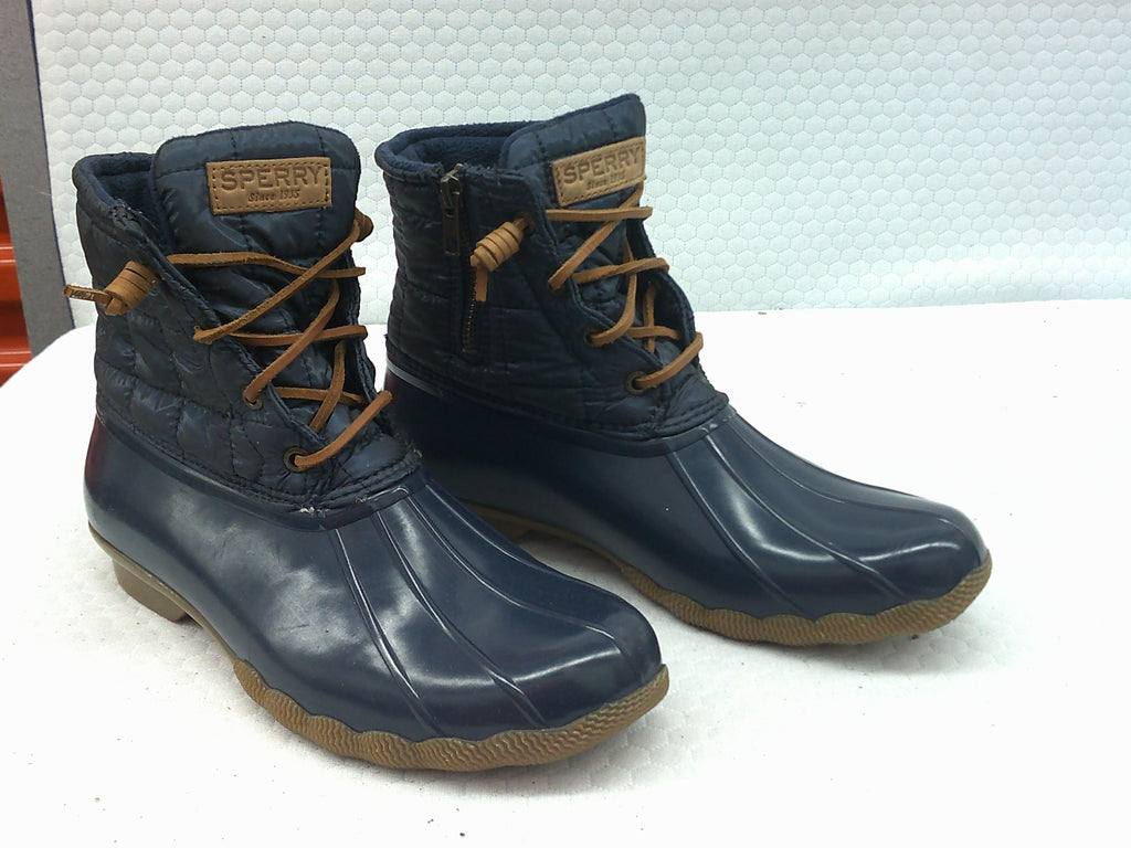 Sperry Saltwater Quilted Nylon Duck Boot | Size 9
