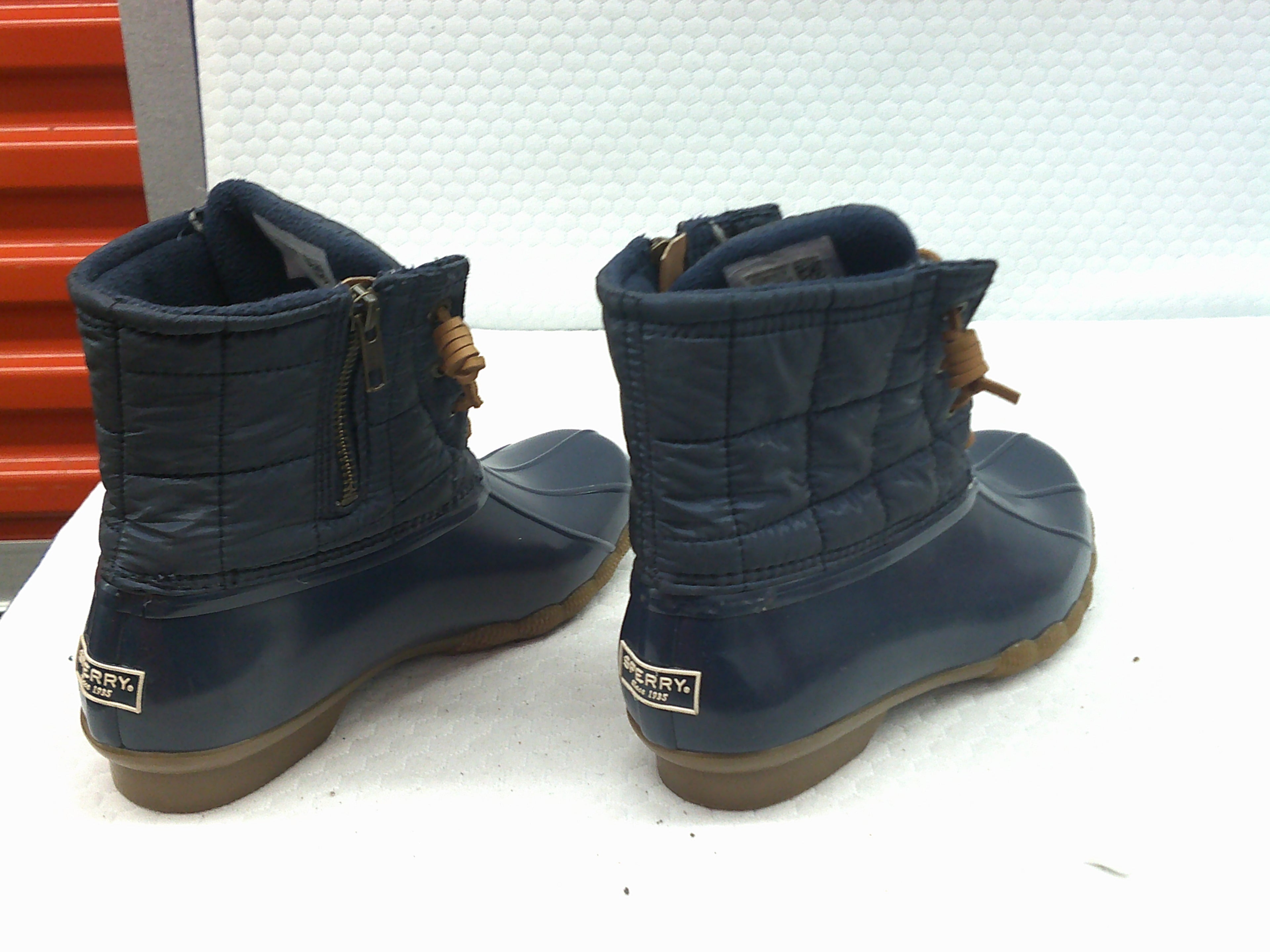 Sperry Saltwater Quilted Nylon Duck Boot | Size 9