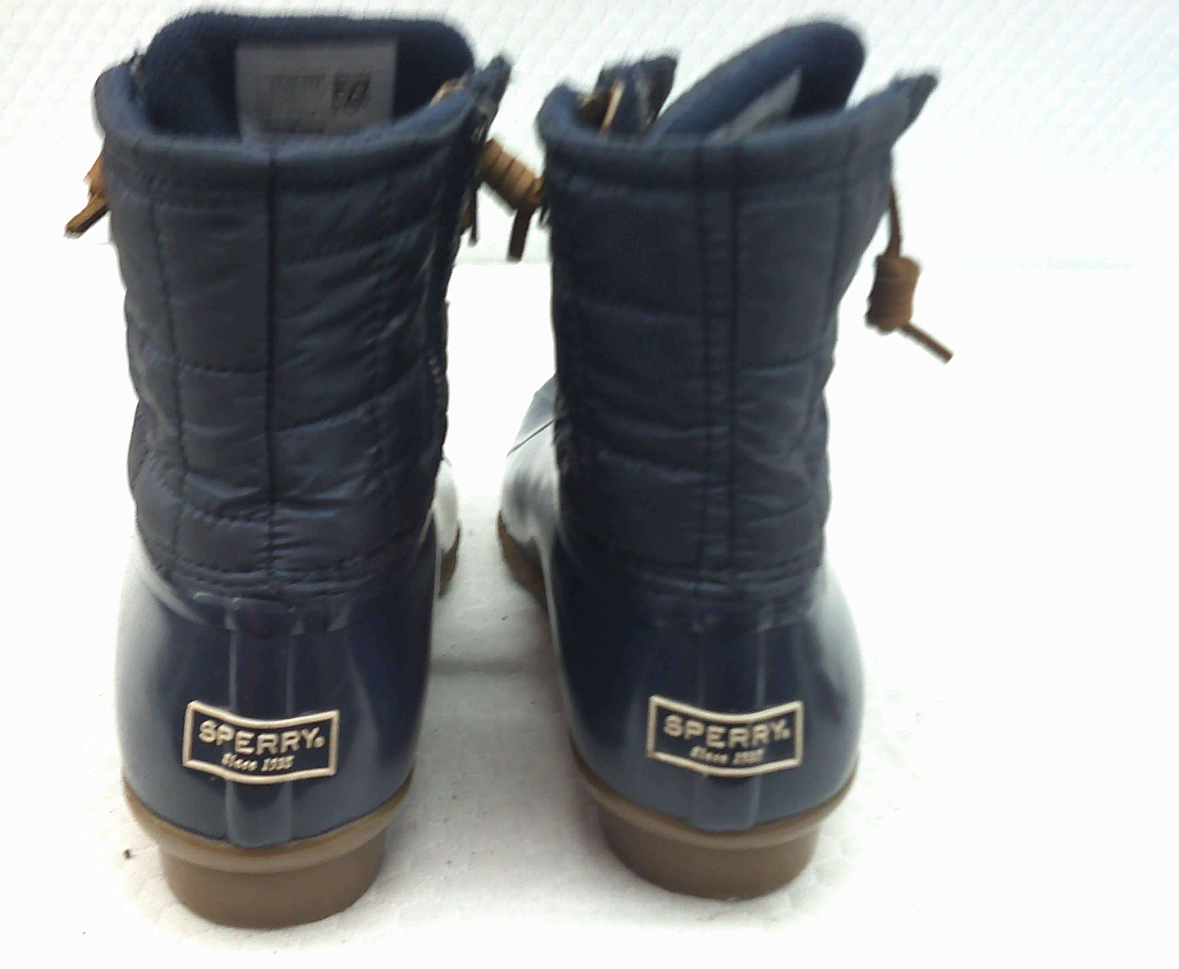 Sperry Saltwater Quilted Nylon Duck Boot | Size 9