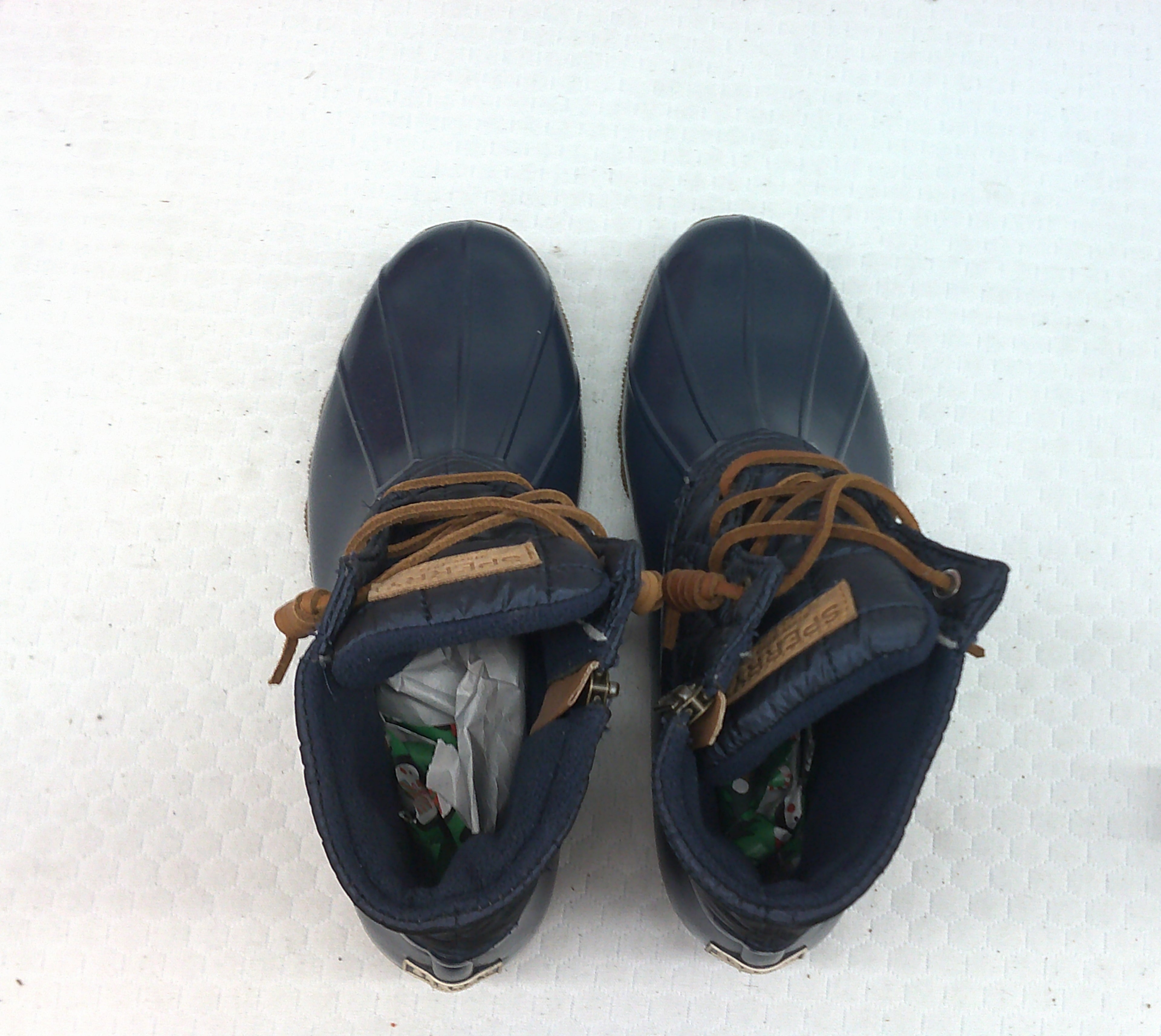 Sperry Saltwater Quilted Nylon Duck Boot | Size 9