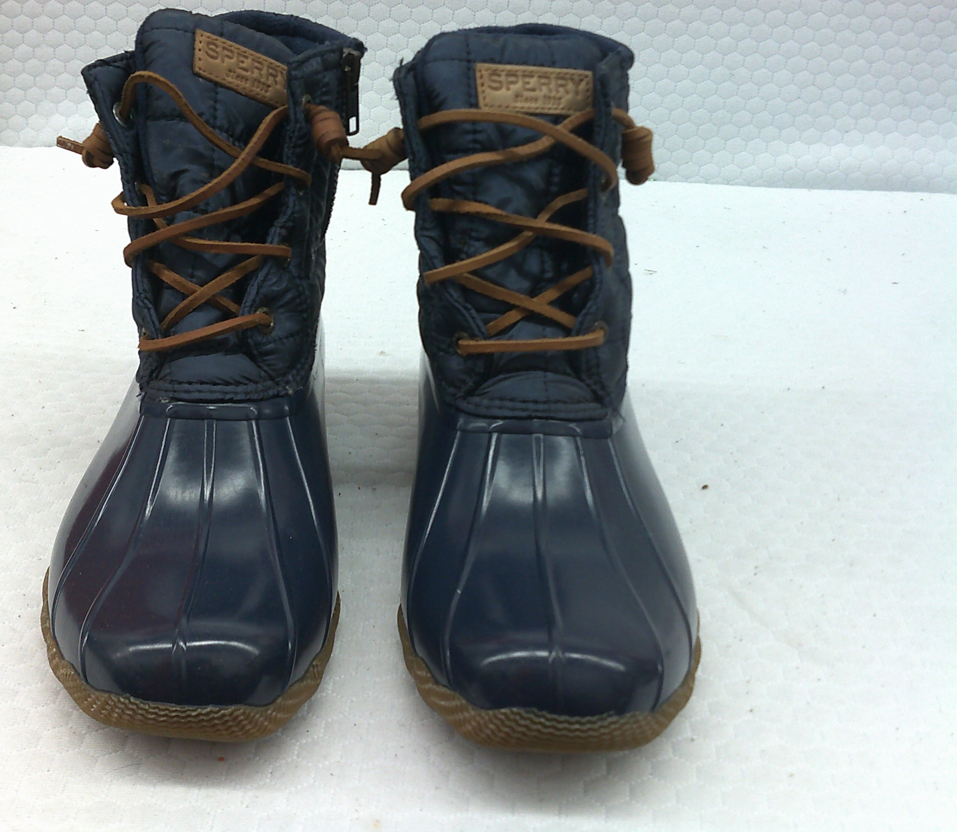 Sperry Saltwater Quilted Nylon Duck Boot | Size 9