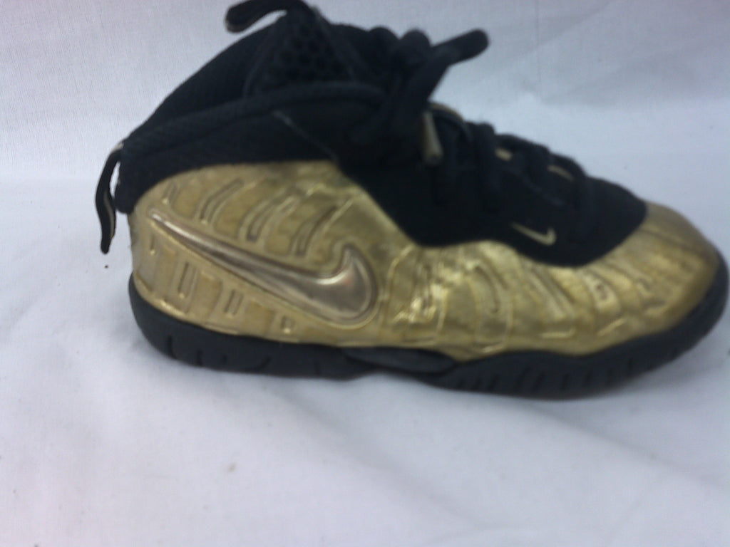 Nike Little Posite Pro (TD) 'Metallic Gold |Size 6C