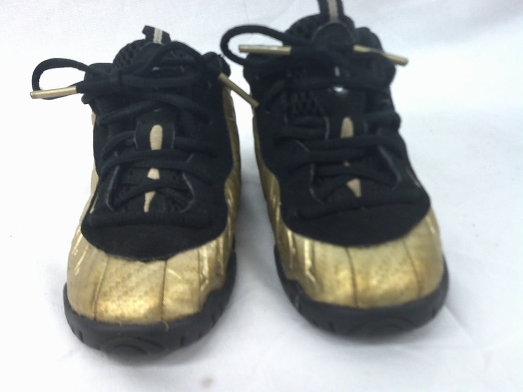 Nike Little Posite Pro (TD) 'Metallic Gold |Size 6C