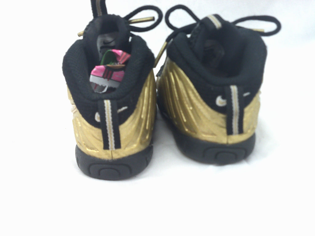 Nike Little Posite Pro (TD) 'Metallic Gold |Size 6C