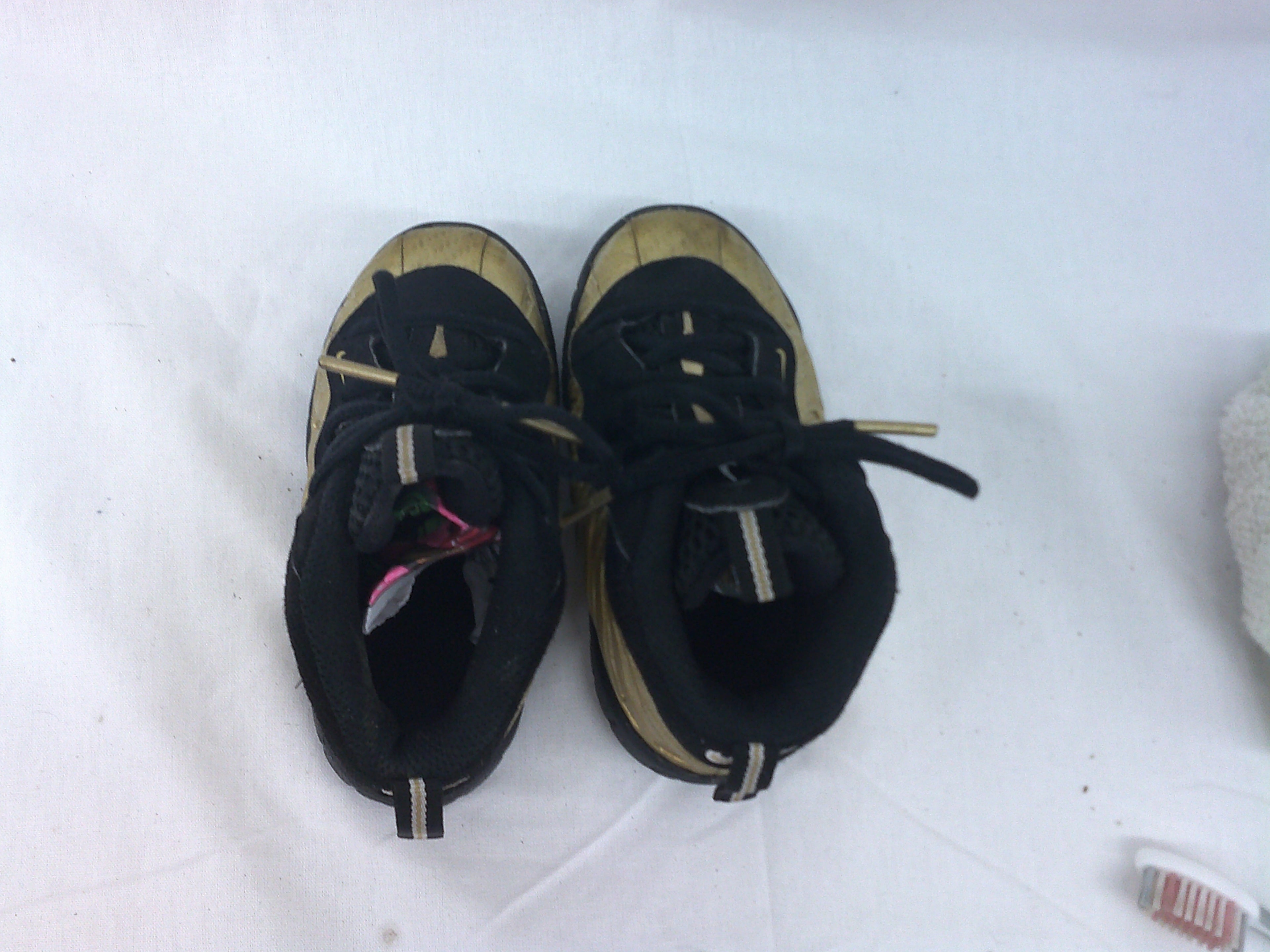Nike Little Posite Pro (TD) 'Metallic Gold |Size 6C
