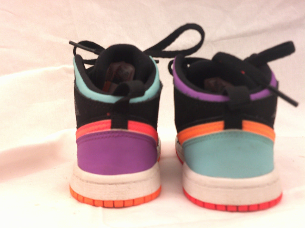 Air Jordan 1 Mid 'Black Multi' (Kids') | Size 9C