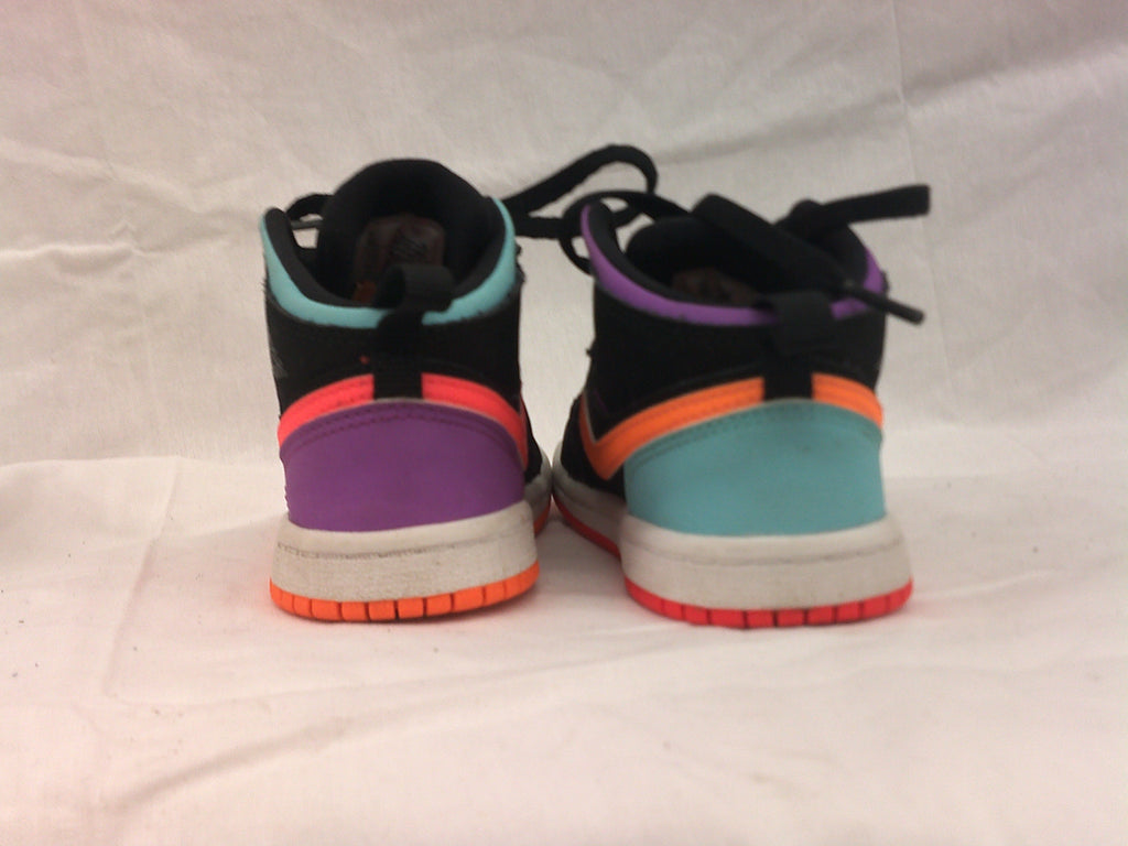 Air Jordan 1 Mid 'Black Multi' (Kids') | Size 9C