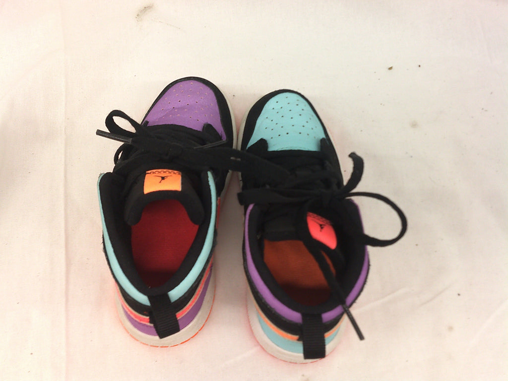 Air Jordan 1 Mid 'Black Multi' (Kids') | Size 9C