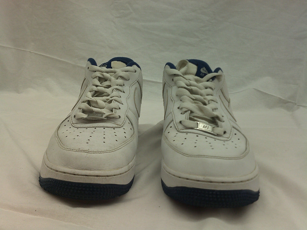 Nike Air Force 1 Low "White Deep Royal Blue |Size 11.5