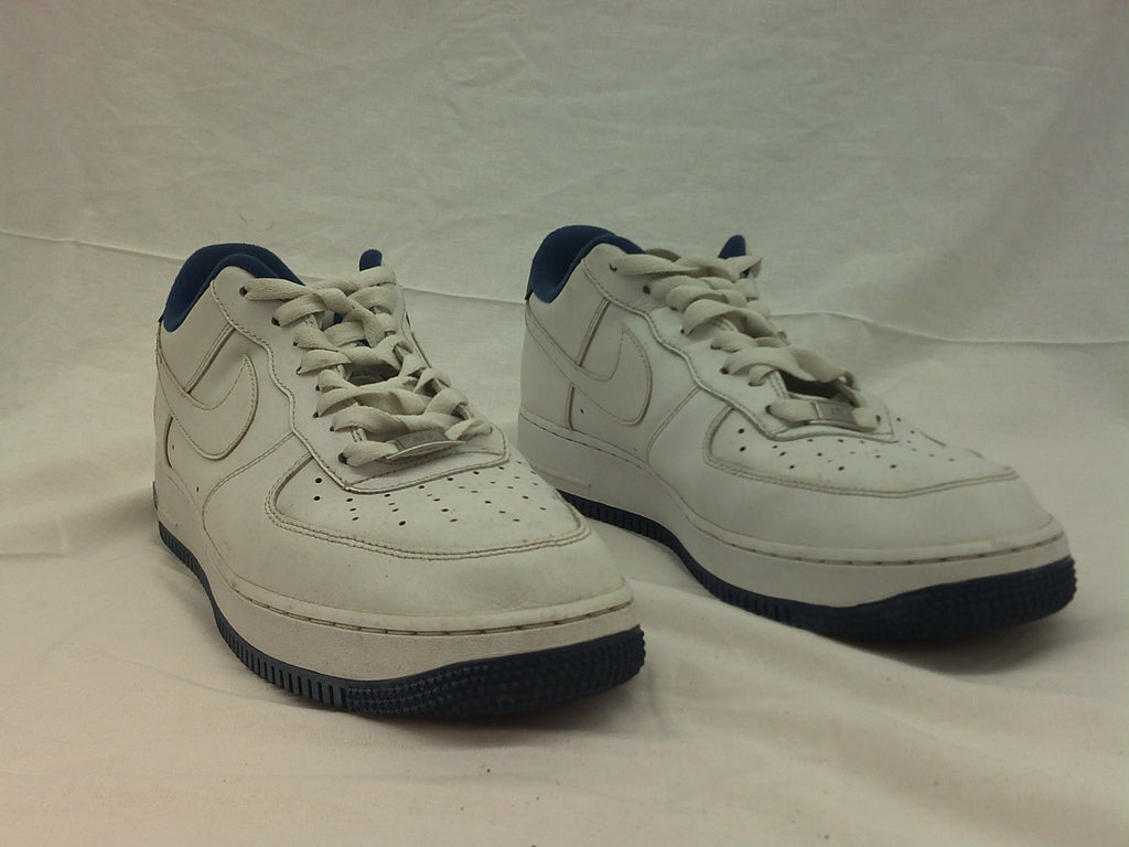 Nike Air Force 1 Low "White Deep Royal Blue |Size 11.5