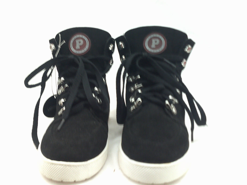 Pastry Riverside Black High-Top Dance Sneaker | Size 8