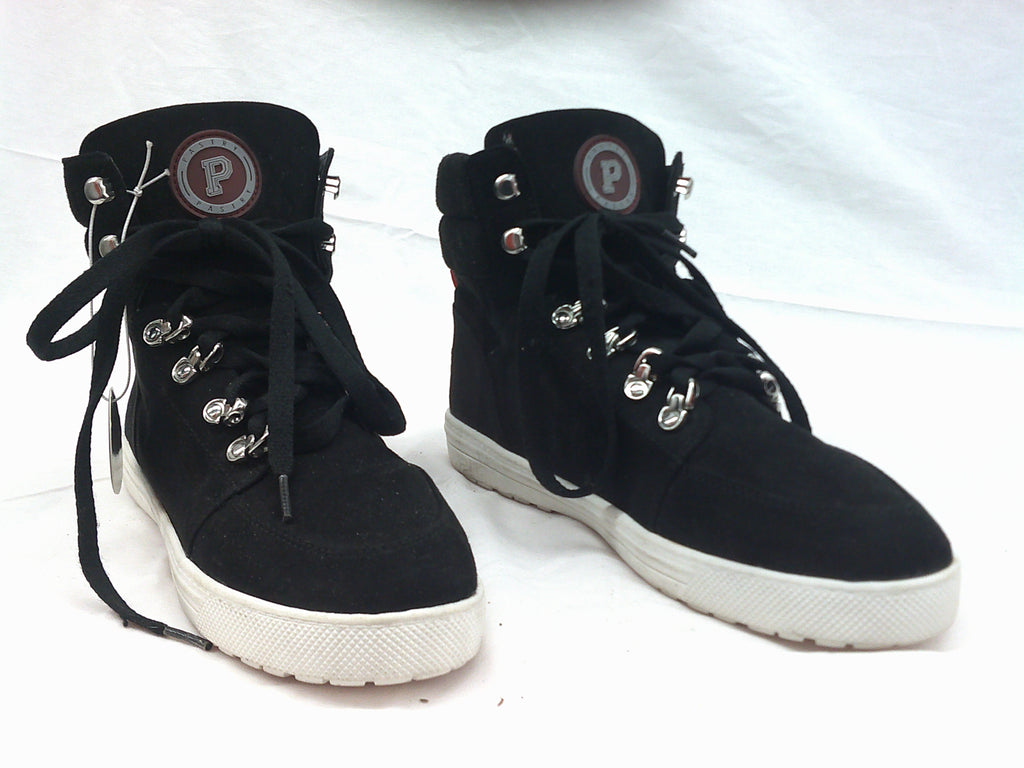 Pastry Riverside Black High-Top Dance Sneaker | Size 8