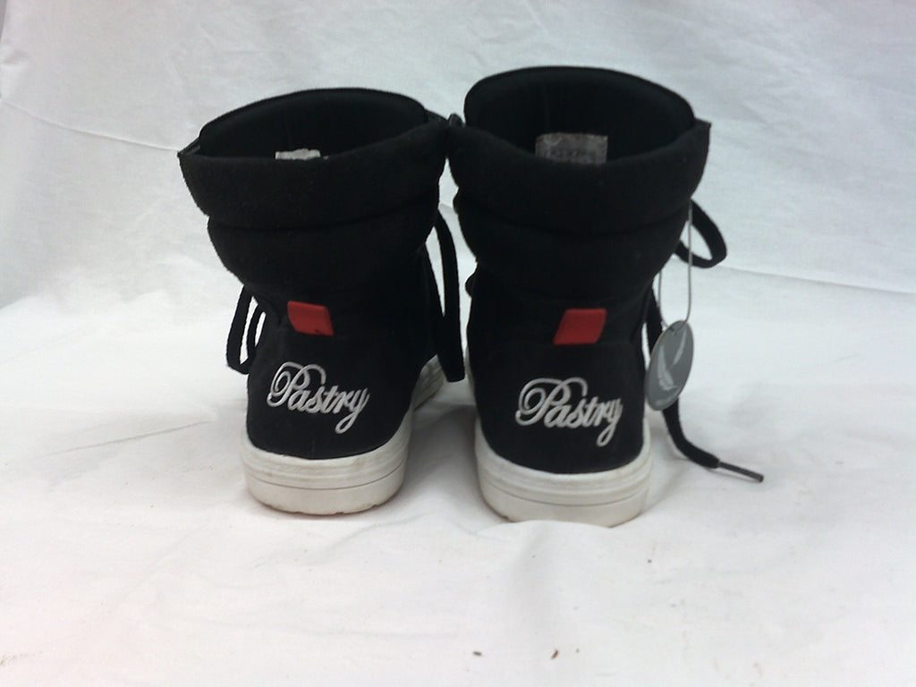 Pastry Riverside Black High-Top Dance Sneaker | Size 8