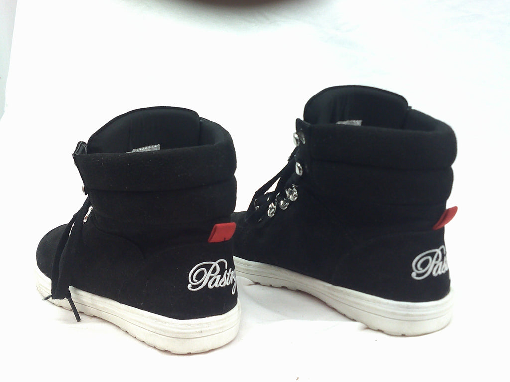 Pastry Riverside Black High-Top Dance Sneaker | Size 8