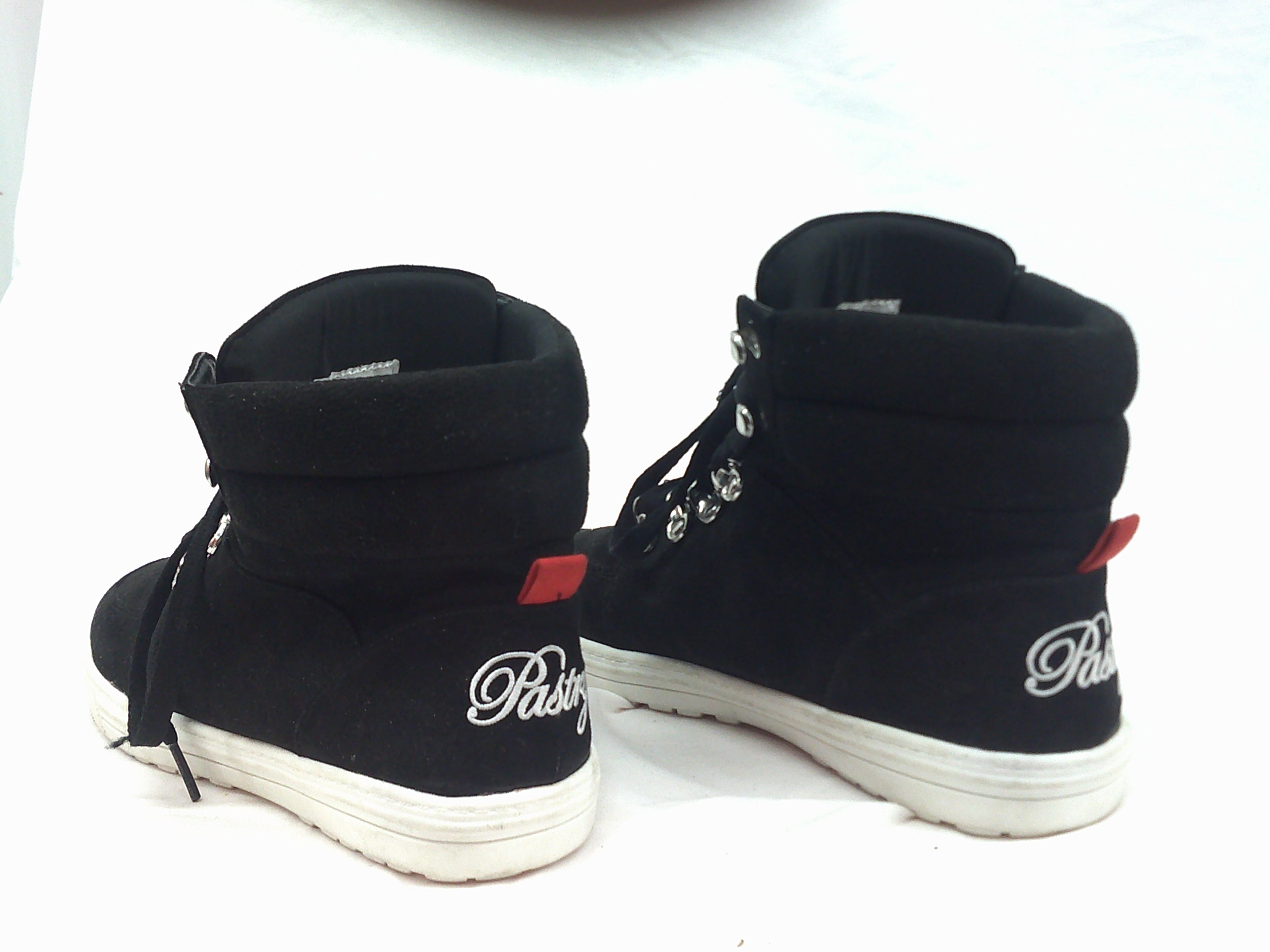 Pastry Riverside Black High-Top Dance Sneaker | Size 8