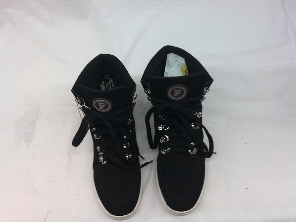 Pastry Riverside Black High-Top Dance Sneaker | Size 8