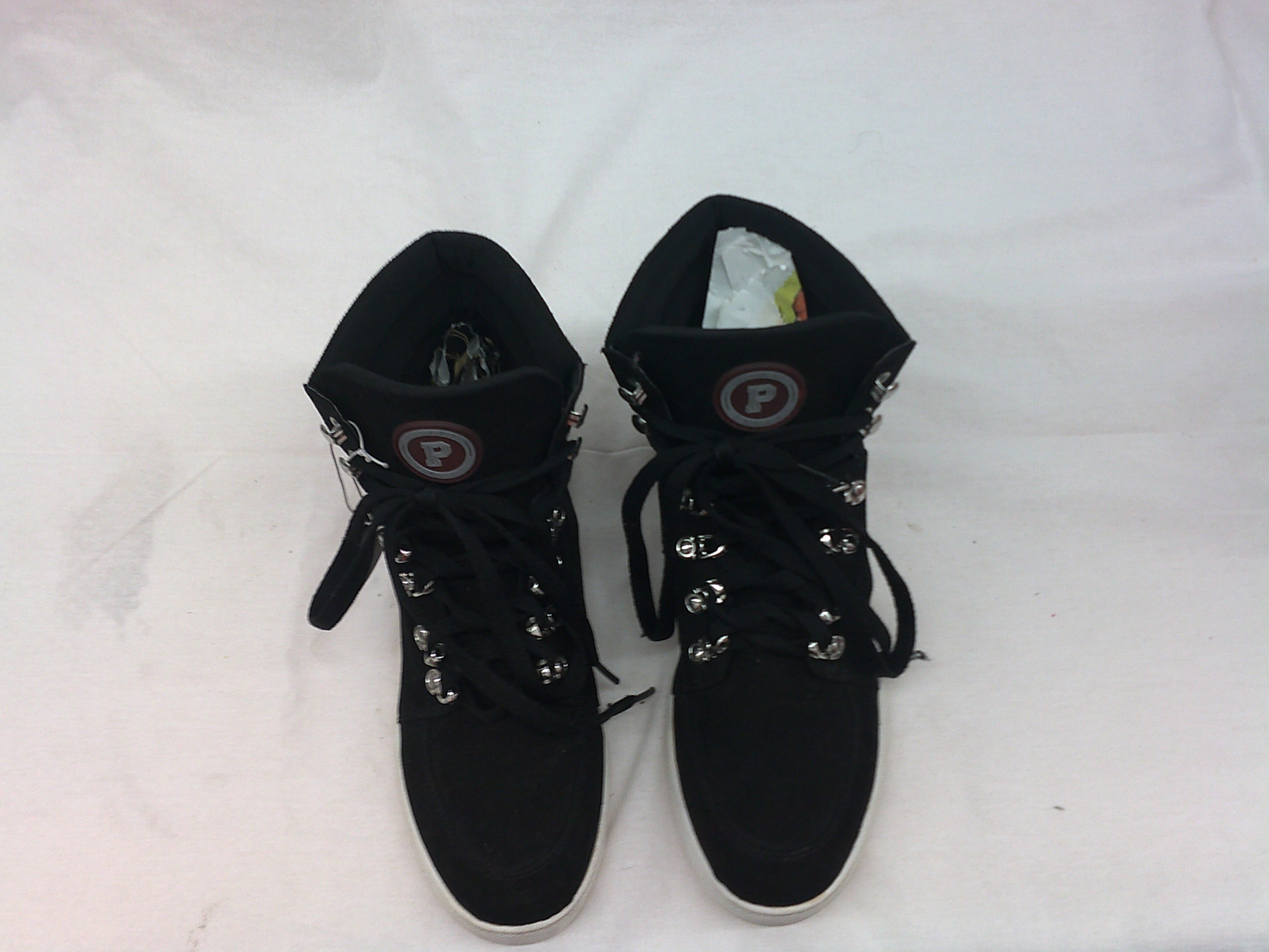 Pastry Riverside Black High-Top Dance Sneaker | Size 8